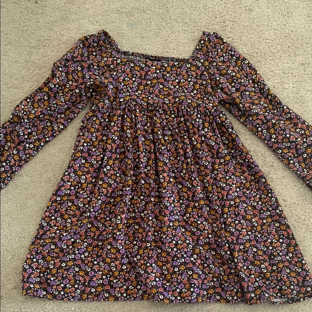Floral Long Sleeve Dress